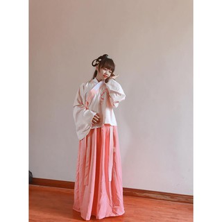 Váy cổ trang vạt chéo