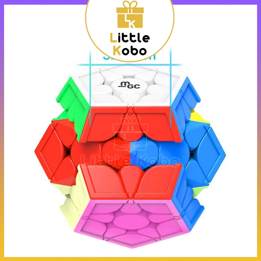 Rubik YJ MGC Megaminx M Rubic Biến Thể 12 Mặt Có Nam Châm Đồ Chơi Trí Tuệ