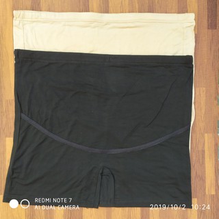 Quần mặc trong váy bầu cotton