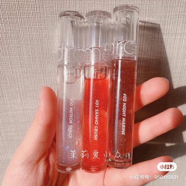 Son Tint Bóng Cho Đôi Môi Căng Mọng, Mịn Mượt Romand Glasting Water Gloss 4.5g