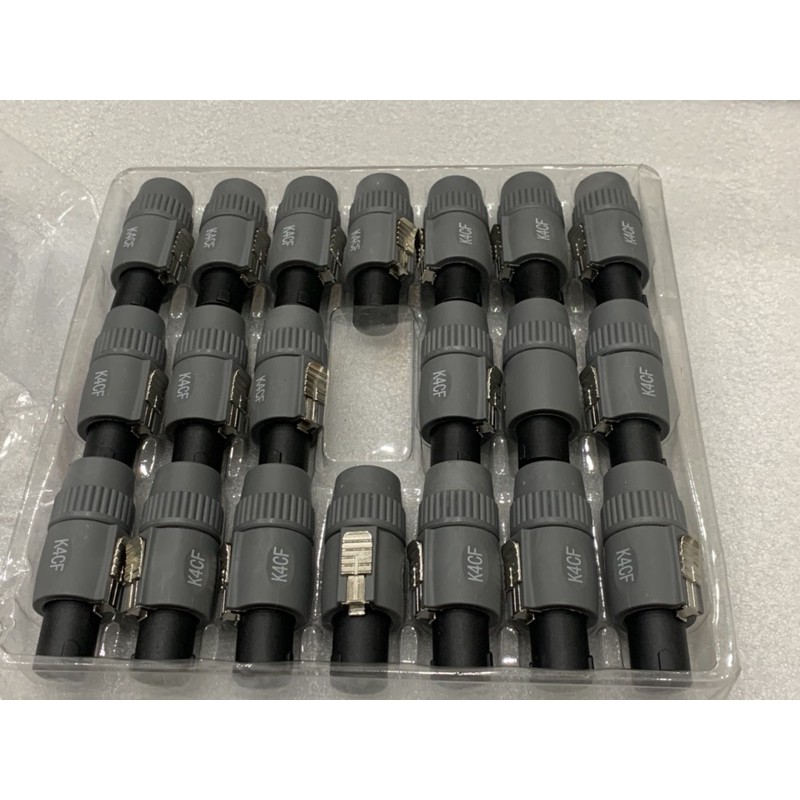 Jack loa K4 hàng loại 1 (giá 1 chiếc) - Jack loa full, loa sân khấu, giắc cắm thùng loa