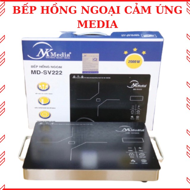 [Phiên Bản Hót] Bếp Hồng Ngoại Đơn - Không Kén Nồi - Bếp Điện Hồng Ngoại - Bếp Điện Từ Ăn Lẩu,Nấu Lẩu Media