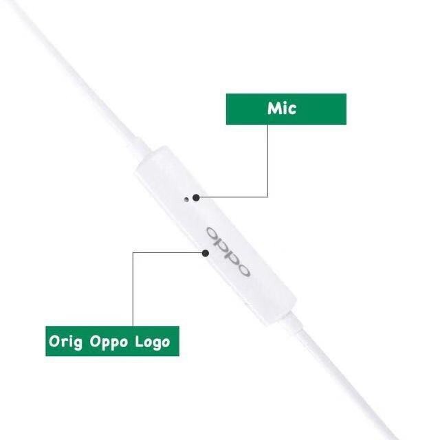 Tai Nghe Nhét Tai Oppo Mh135 Mh133 3.5mm Kèm Mic Dành Cho R11S F1S A73 A57 F3 F5 F7 R7S R9 R11 R15 R17