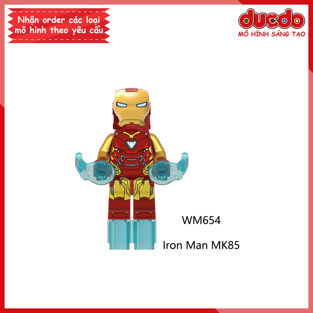 Minifigures siêu anh hùng Iron Man Avenger End Game - Đồ chơi Lắp ghép Xếp hình Mô hình Mini Super Hero WM6055 EndGame