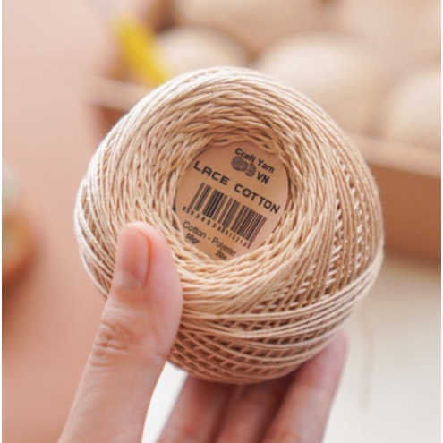 LEN SỢI LACE COTTON