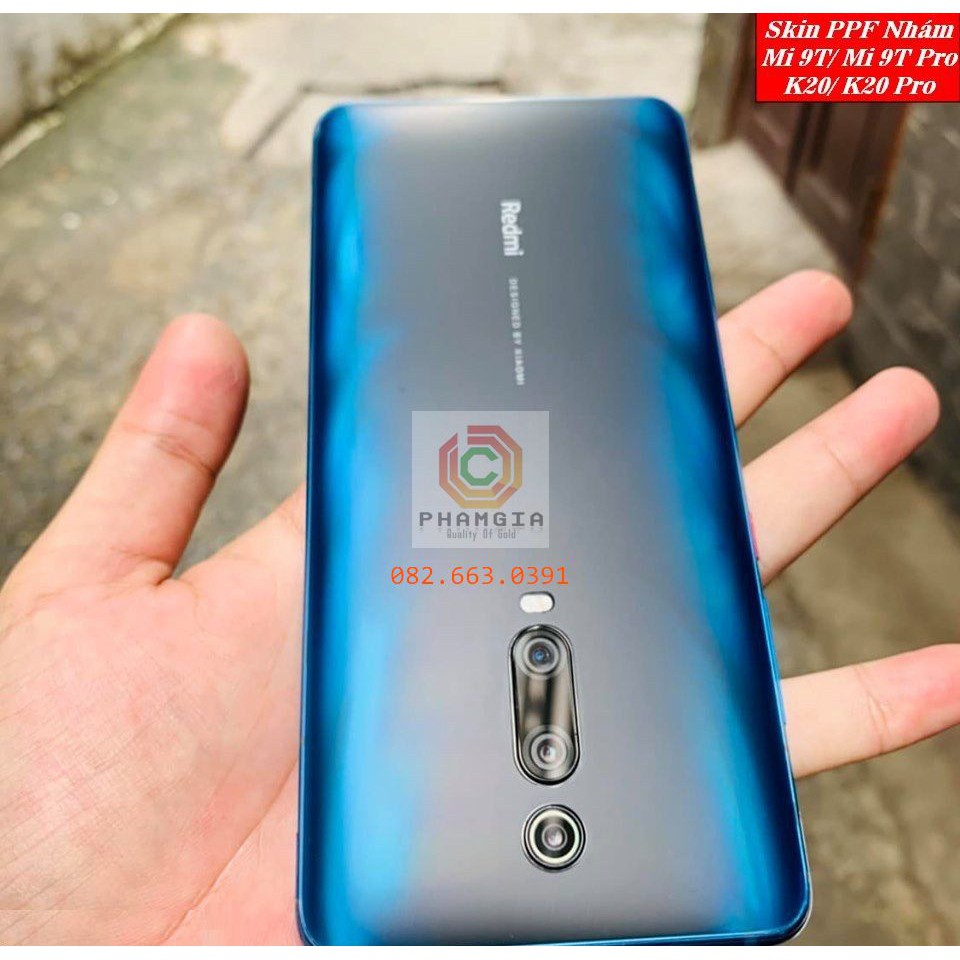 Dán PPF bóng, nhám cho Xiaomi Mi 9T màn hình, mặt lưng, full lưng viền siêu bảo vệ