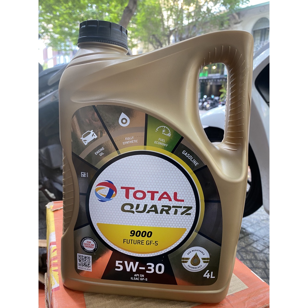 [HCM]Nhớt ô tô Total Quartz 9000 GF5 SAE 5W30 4L (S-OIL)