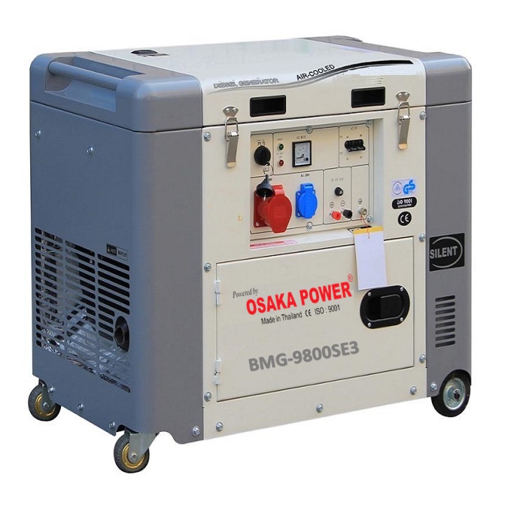 Máy Phát Điện Chạy Dầu Osaka Power 8.7KVA BMG-9800SE3