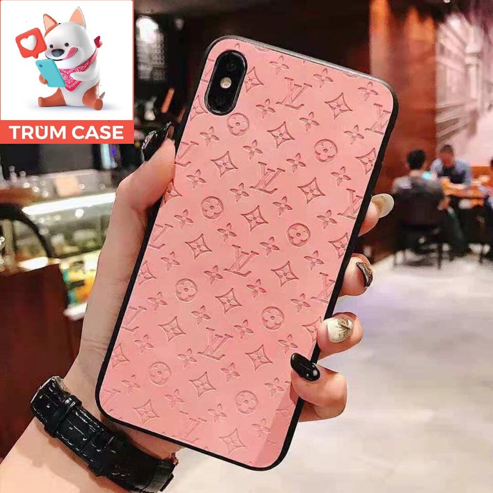 🌸 Ốp lưng iphone - Ốp iphone 🌸 lv da hông xinh full viền p /6/6plus/6s/6splus/7/7plus/8/8plus/x/xs/11/12/pro/max/plus/pr