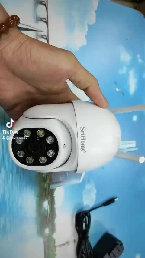 Camera Srihome SP028 Wifi Không Dây Ngoài Trời | BigBuy360 - bigbuy360.vn