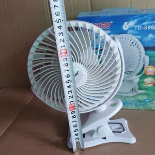 (mới cổng sạc type C) Quạt tích điện mickey TD 806A