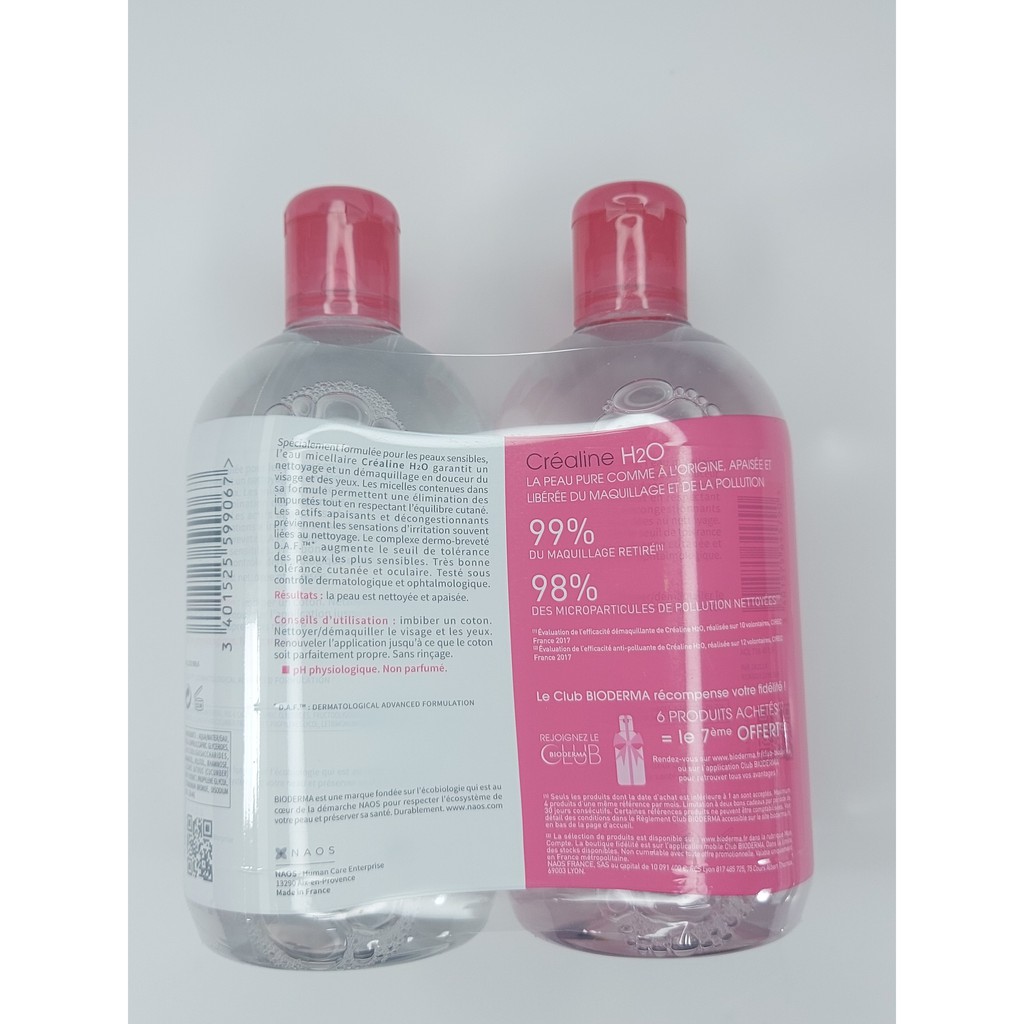 Nước tẩy trang Bioderma cho da nhạy cảm - Bioderma Sensibio + Sebium H2O CHÍNH HÃNG | BigBuy360 - bigbuy360.vn