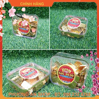 Kẹo socola miếng vàng SJC Phú Cường - hộp 220g