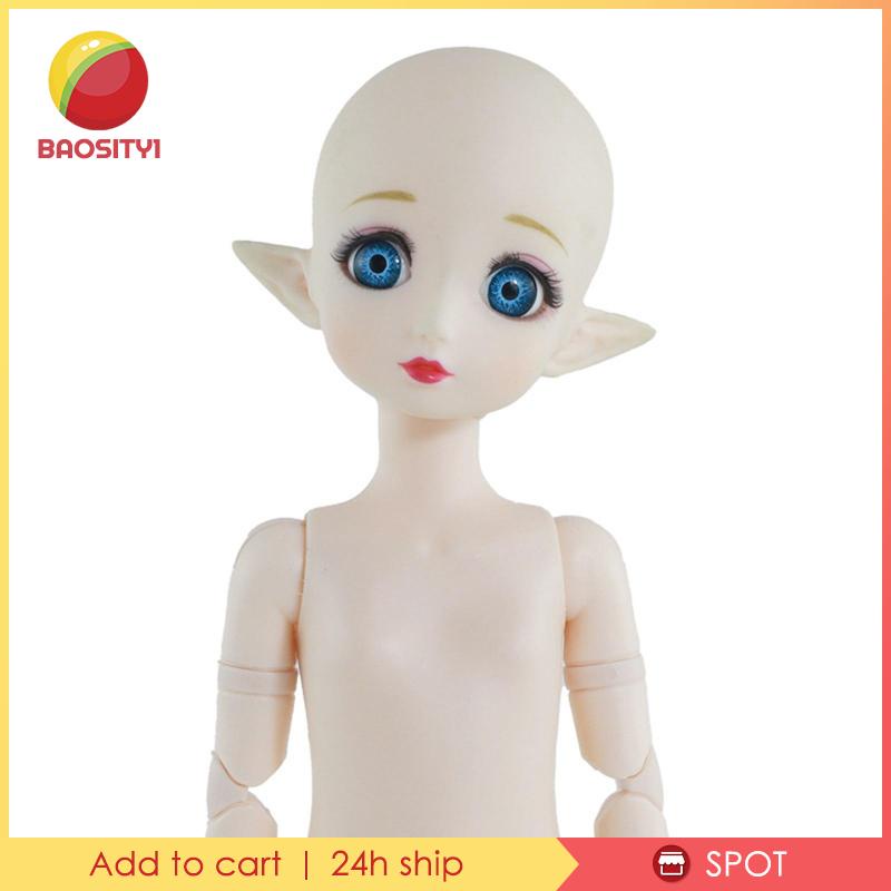 Đầu Búp Bê BJD 1 / 6 Có Thể Di Chuyển Được