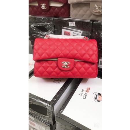 Túi X da hạt caviar size 26 full hộp nguyên seal