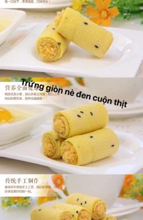 Chà bông cuộn rong biển