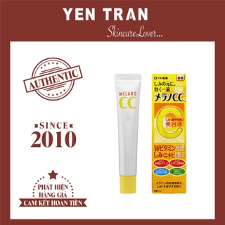 Serum vitamin c rohto melano cc hỗ trợ giảm thâm mụn cc melano