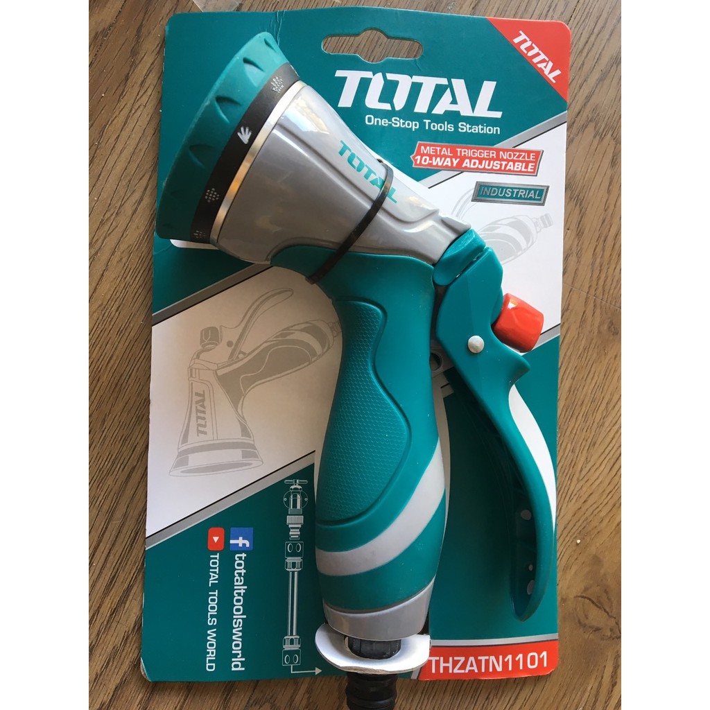 Vòi phun xịt rửa , tưới cây  3/4" TOTAL THZATN1101 , THZATN1031  phun nước cho việc tưới sân vườn, tưới tiêu nông nghiệp