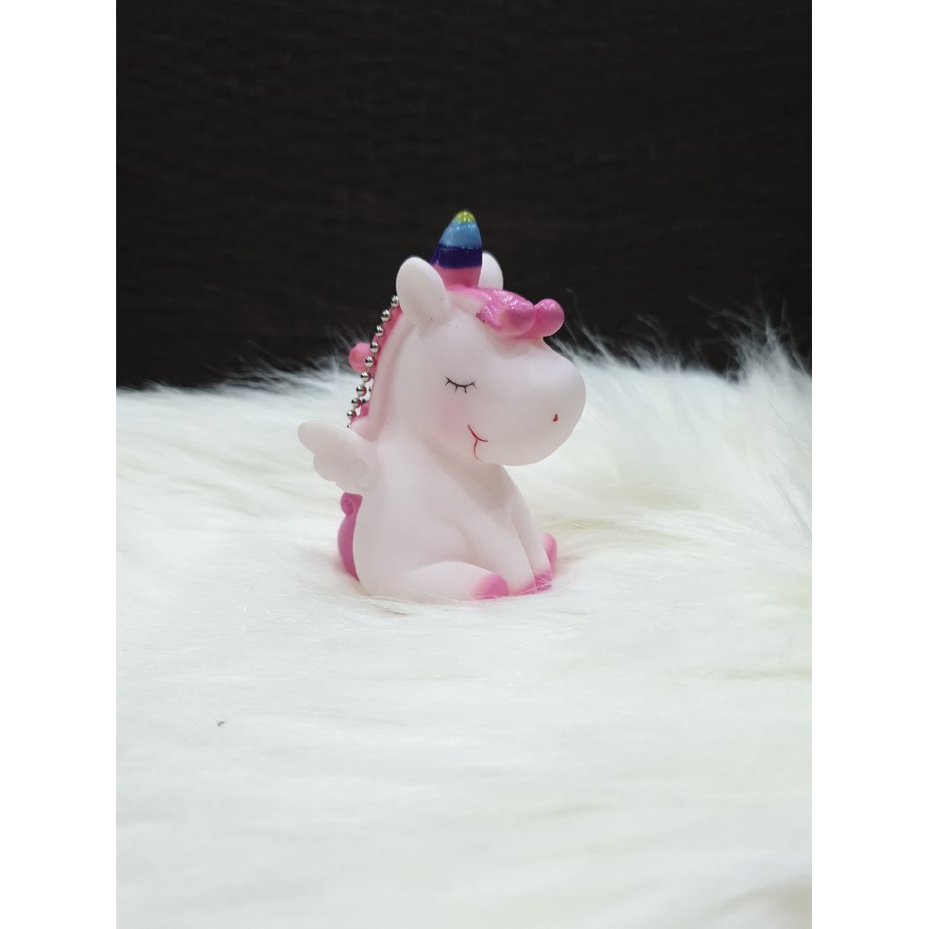 Trang trí ngựa Unicorn hồng