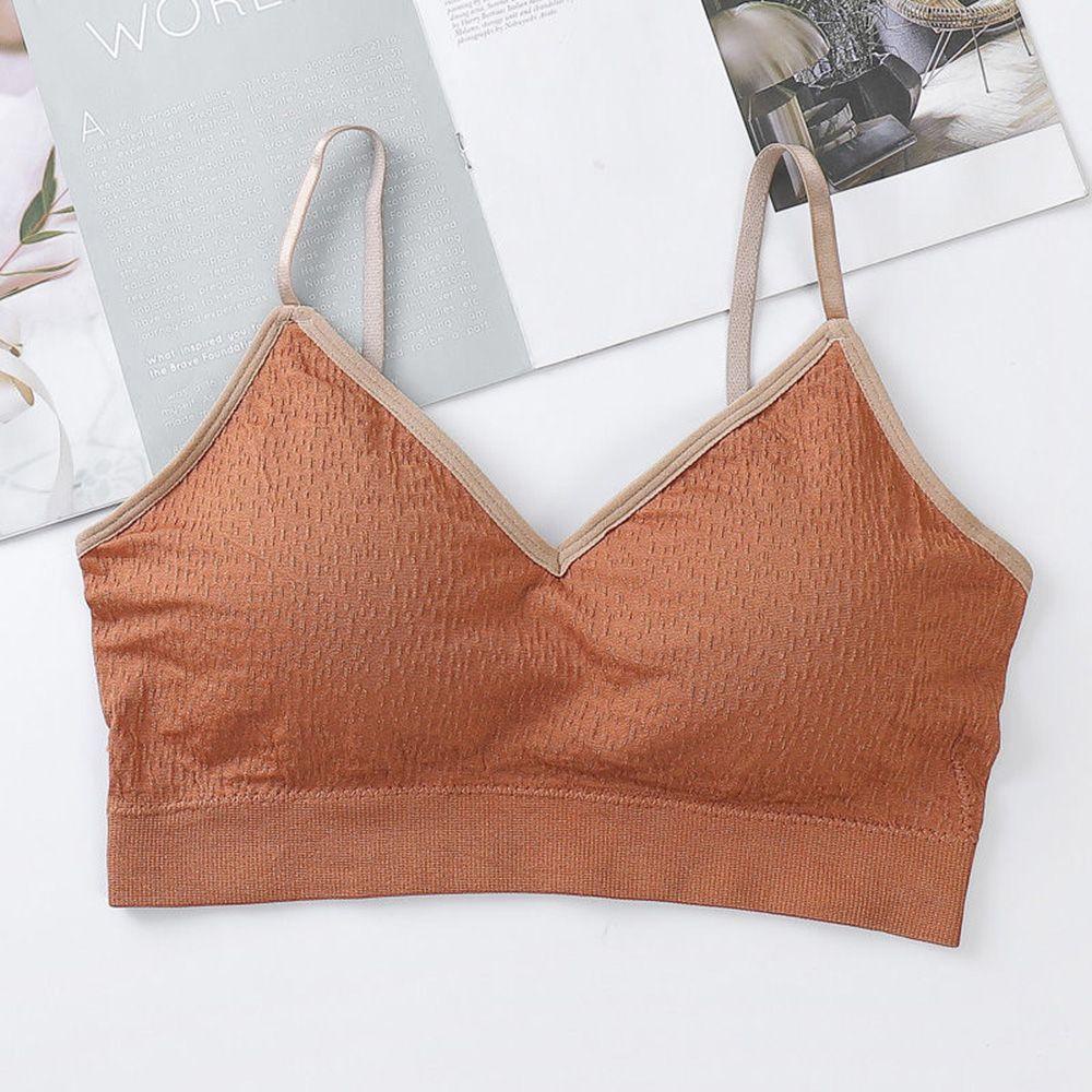 Moilyvn Áo Ngực Không Đường May Cúp Lớn Dây Đeo Vai Có Thể Điều Chỉnh Hỗ Trợ Giấc Ngủ Đẹp