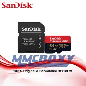 Micro Sdxc Sandisk Extreme Pro 64gb A2 170mbps V30 U3 4k