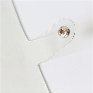Bìa sổ còng plastic trong A5/A6/A7