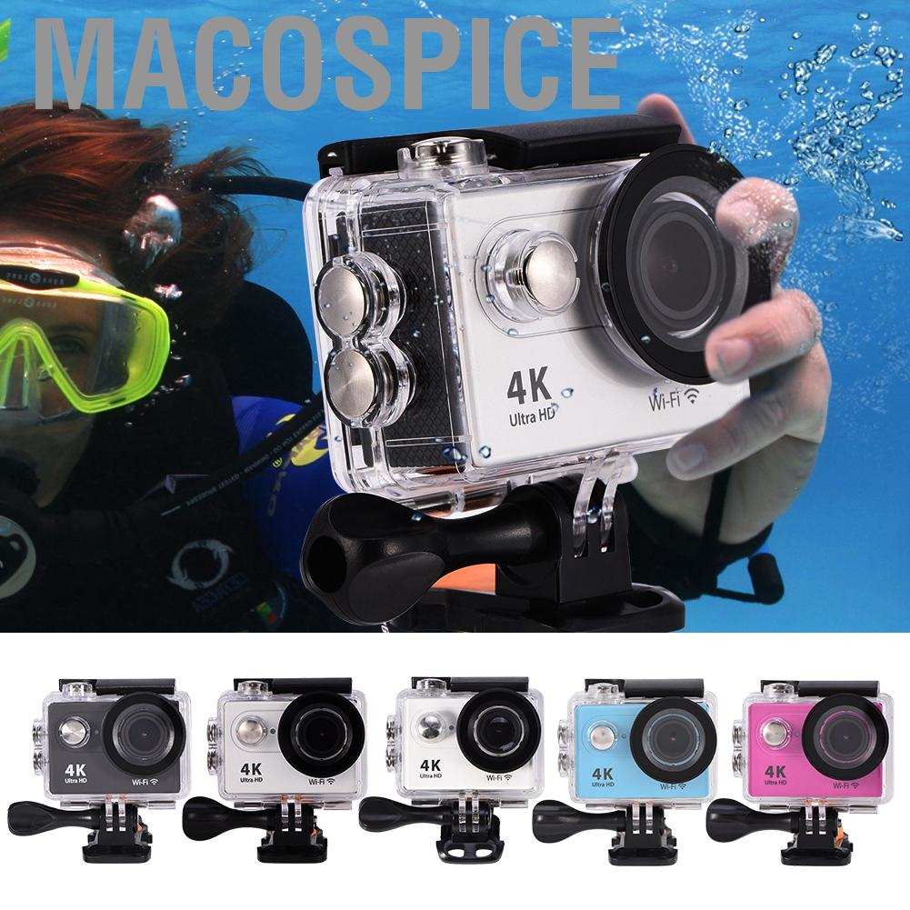 Camera hành trình Macospice H9R Ultra-HD 4K WIFI 1080P có bộ sạc EU | BigBuy360 - bigbuy360.vn