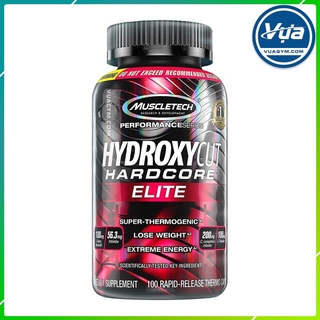 Viên Uống Giảm mỡ MuscleTech - Hydroxycut Hardcore Elite (100 viên)