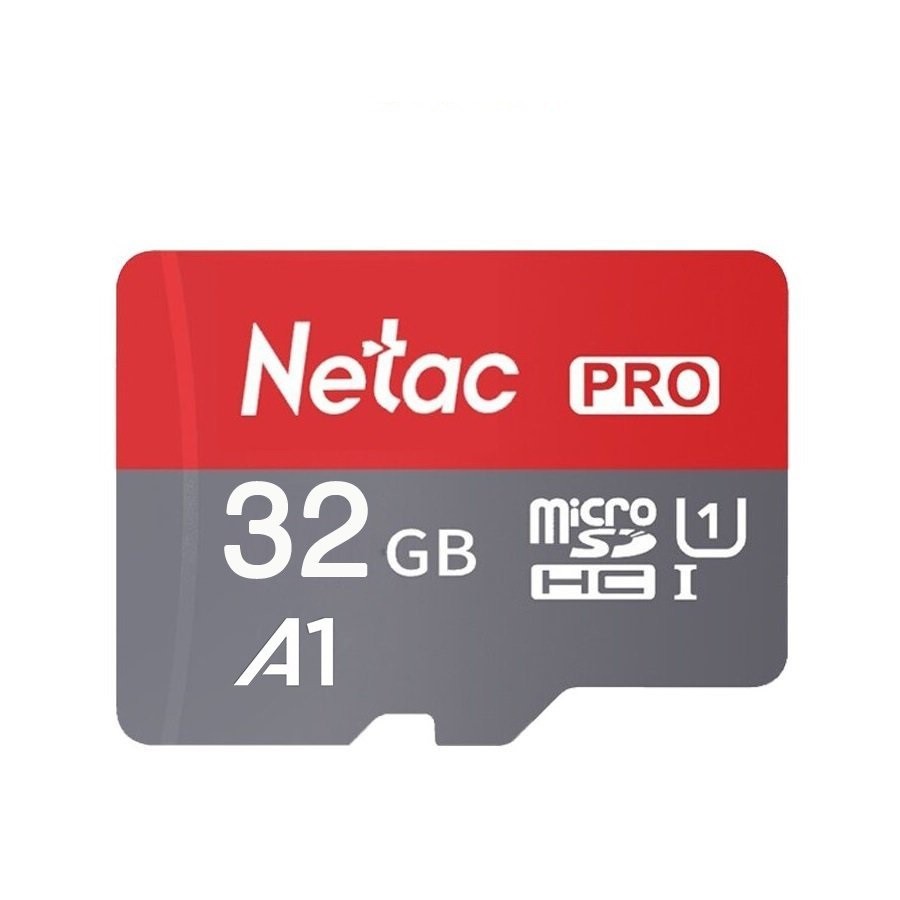 Thẻ nhớ MicroSDXC Netac Pro A1 32GB 667x U1 2K 98MB/s - Không Box (Xám) | BigBuy360 - bigbuy360.vn