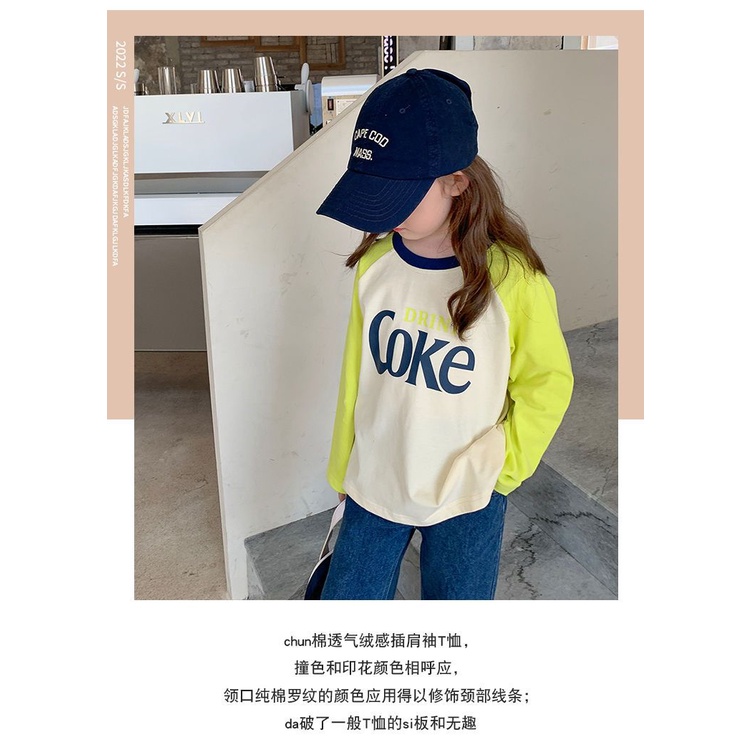 Áo Thun Cotton Tay Dài Thoải Mái Dễ Phối Đồ Thời Trang Mùa Thu Cho Bạn Gái