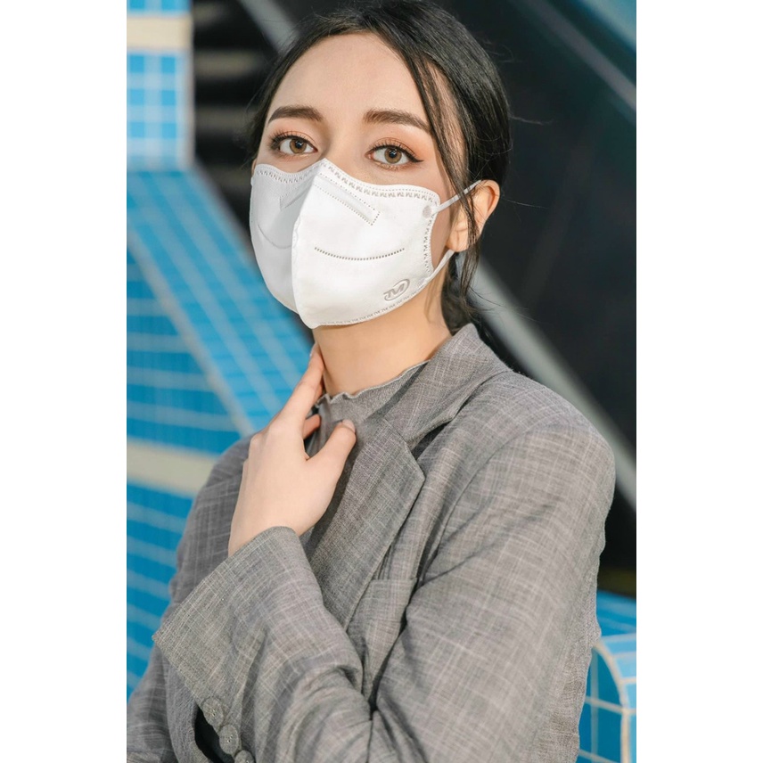 set 20 cái Khẩu trang TM platiump N99 ngăn đến 99% hạt bụi siêu mịn có kích thước từ 0,3 Mircromet