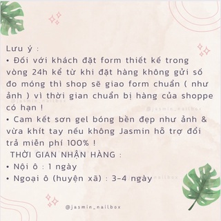 Nail Box móng thiết kế sẵn mẫu noel