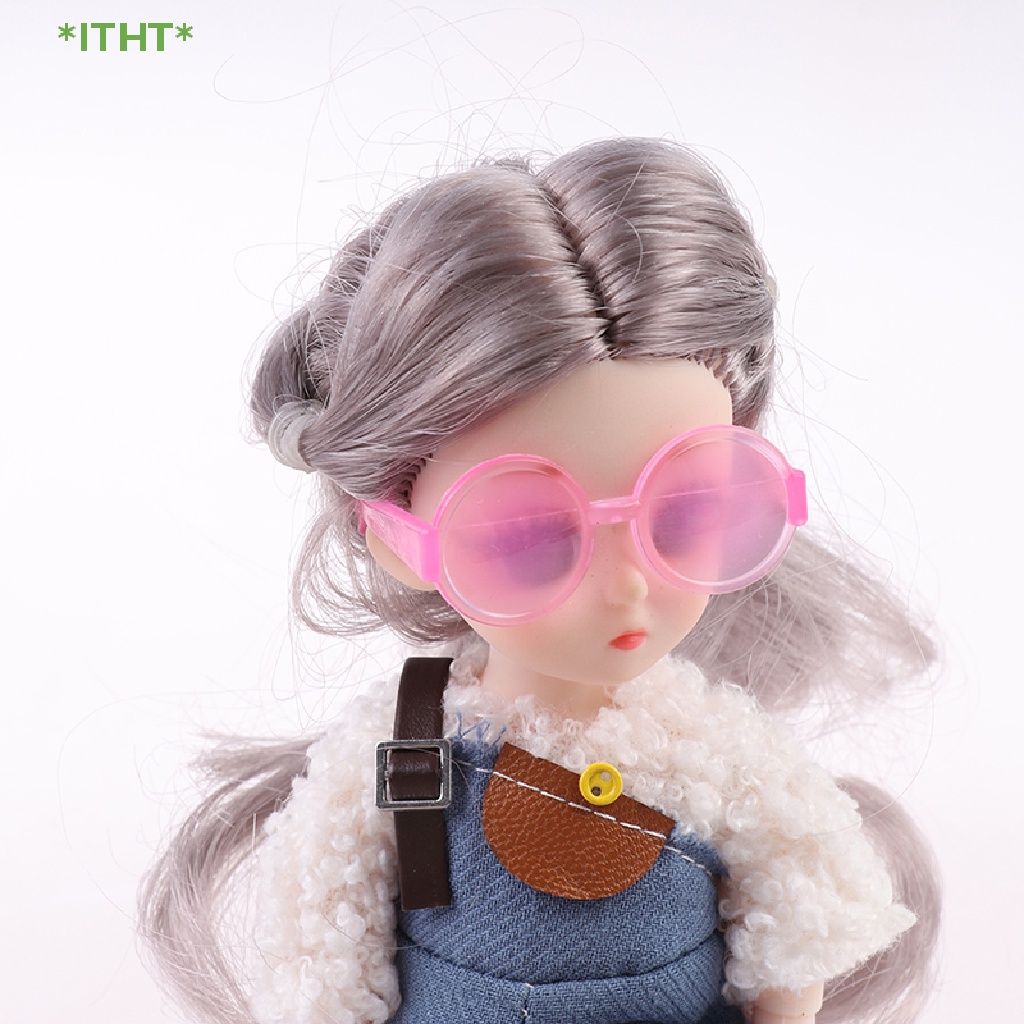 Set 10 Kính Râm Thời Trang Cho Búp Bê 1 / 6 30cm Mới