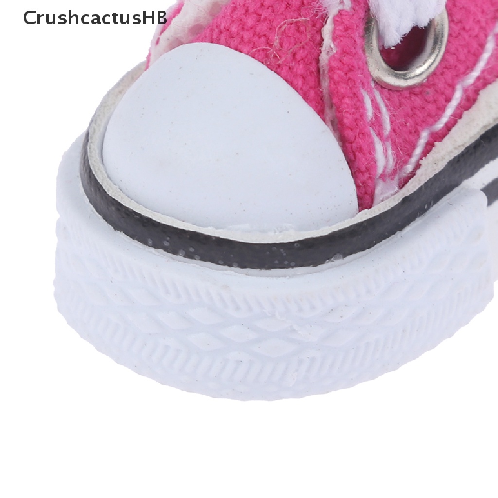 [CrushcactusHB] 3.5cm Mini Finger Shoes Canvas Toys Boots Cute 1/6 Doll Shoes Skateboard Shoe Hot Sell