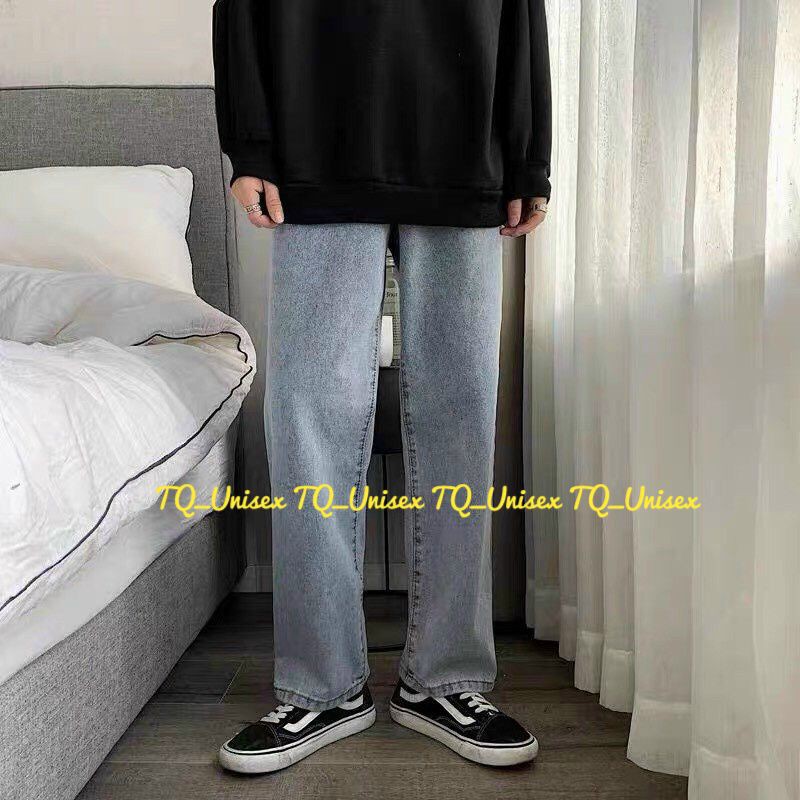 Quần Jean Nam Ống Suông ,Quần Jean Nam Ống Rộng Unisex