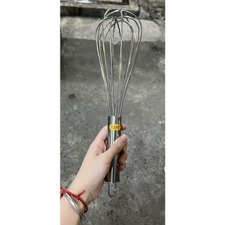 Cây Đánh Trứng INOX 304 (LOẠI DÀY CAO CẤP)