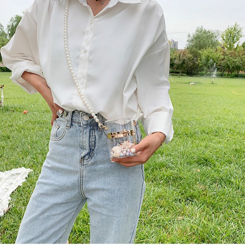 Túi xách nữ trong suốt，Túi đeo vai | BigBuy360 - bigbuy360.vn