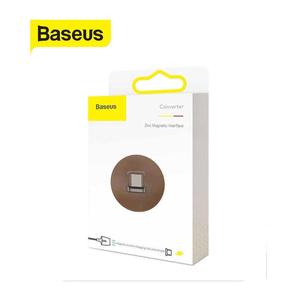 Đầu chuyển nam châm Baseus Zinc Magnetic Interface dùng cho cáp sạc Zinc Magnetic 3in1