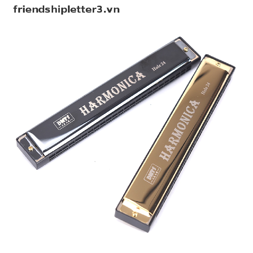 Kèn Harmonica Tremolo 24 Lỗ Chất Lượng Cao