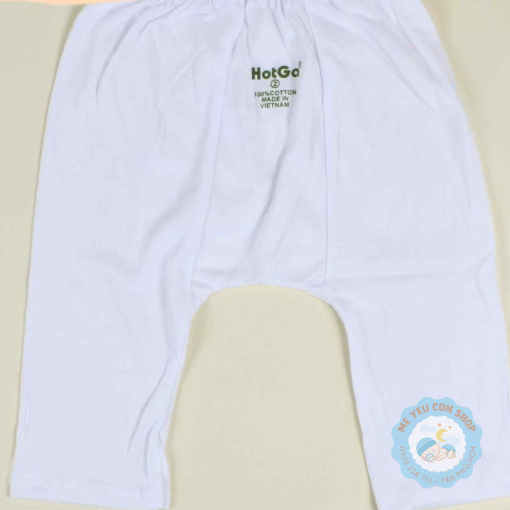 (3-9kg) SET 10 QUẦN COTTON RÃ ĐÁY TRẮNG - HOTGA (katydang)