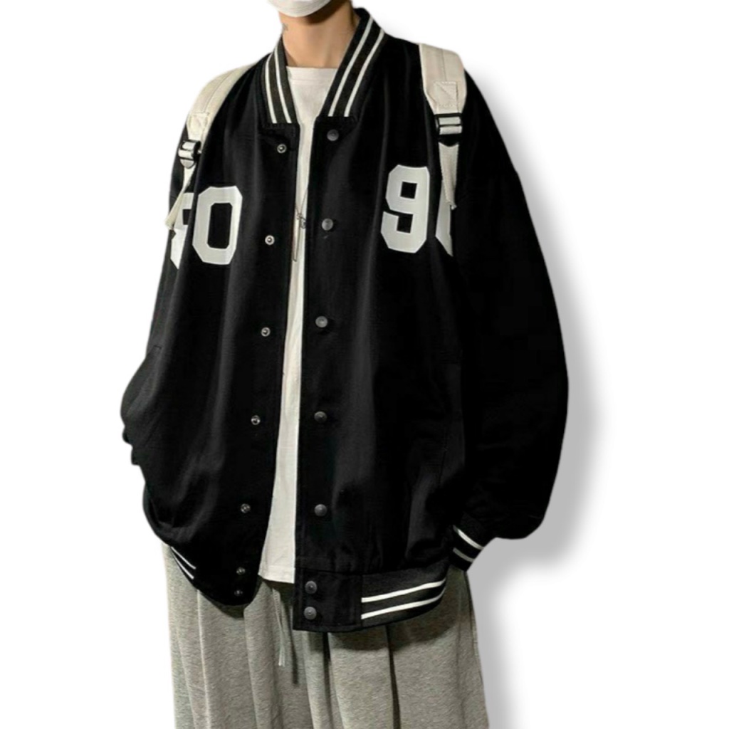 Áo Khoác Dù Bomber Nam Nữ Unisex IN Số 1990 CAO CẤP HOT TREND - ĐĂNG QUANG FASHION