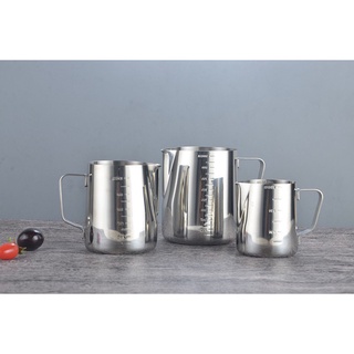 Ca Đánh Sữa Inox #201 [ Có Vạch Chia ]