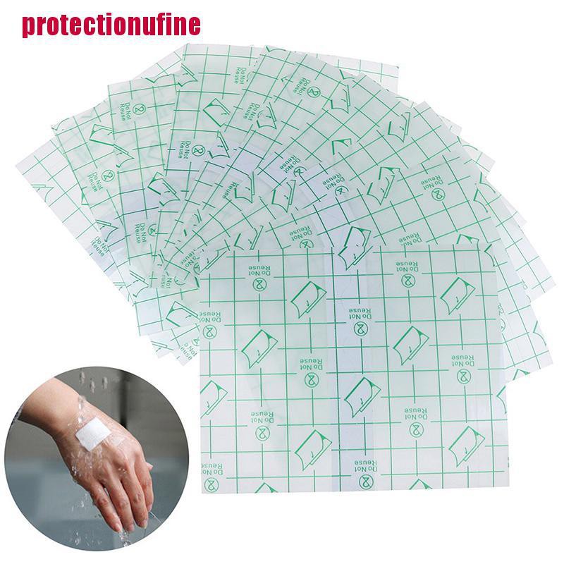 Set 10 Miếng Dán Vết Thương Trong Suốt Chống Thấm Nước