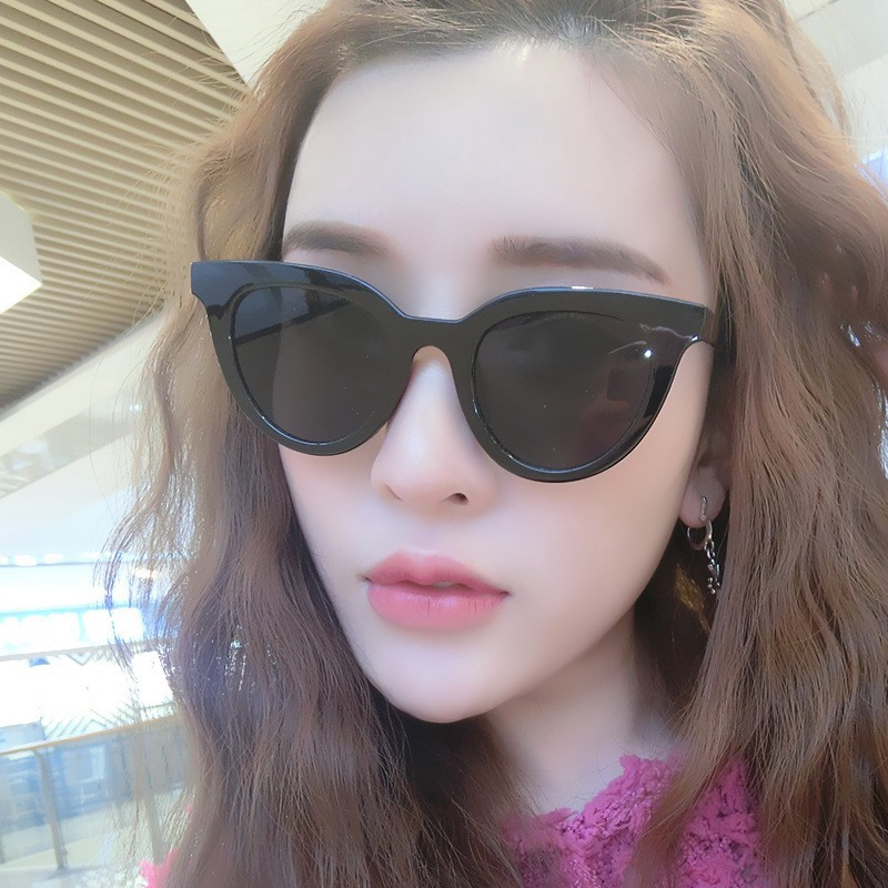 Kính mát UV400 kiểu mắt mèo thời trang Hàn Quốc sang trọng
