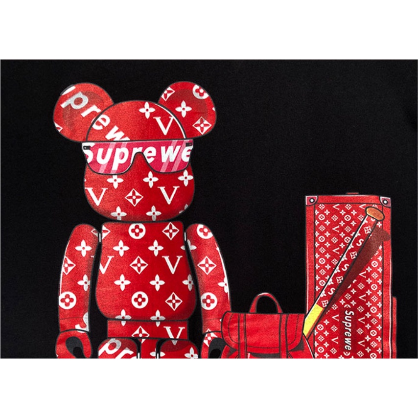 ( Hàng Mới - Hot ) Áo Phông Gấu Cặp In 5D Bản Lớn Siêu Hot, Cotton Mịn Siêu Lửa Hừ 2022