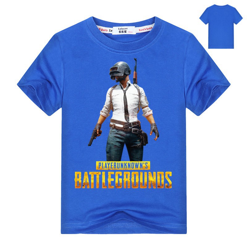 Áo thun đen 3D Game PUBG