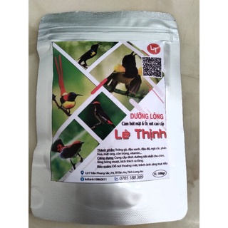 Cám hút mật và ốc mít Lê Thịnh ( dưỡng hót, dưỡng lông, kích thay lông, cám VIP) 100g