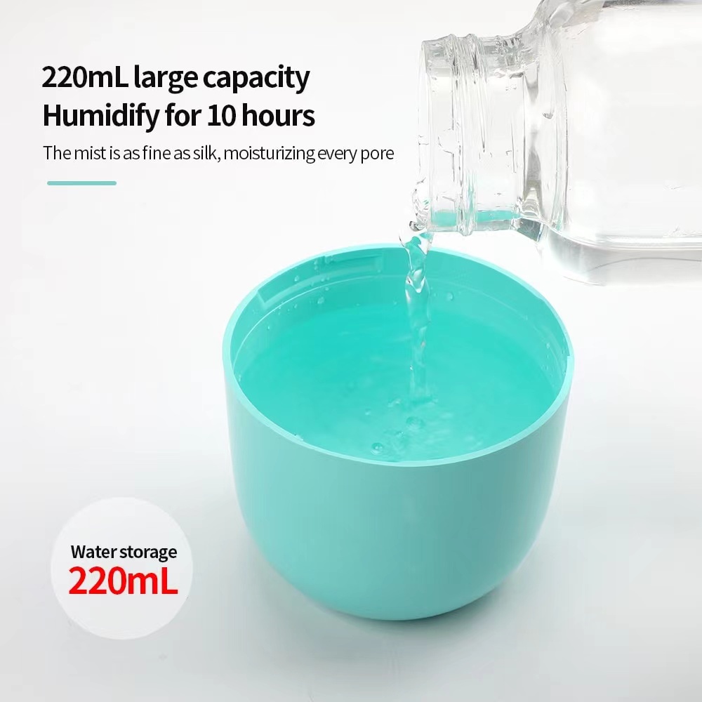 Máy Tạo Độ Ẩm Khuếch Tán Tinh Dầu Mini Dung Tích 220ML