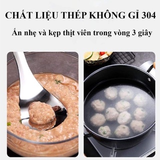 THÌA INOX NẶN VIÊN THỊT, NẶN MỌC