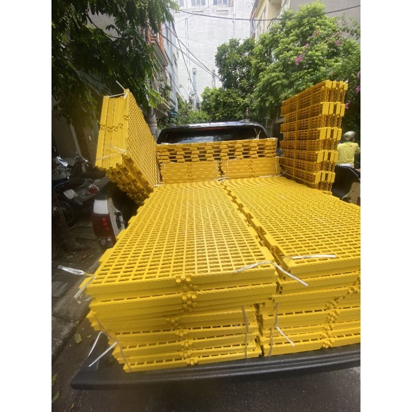 Sàn nhựa, vỉ nhựa lót sàn kê lan, kê chậu hoa, cho thú cưng, gia súc